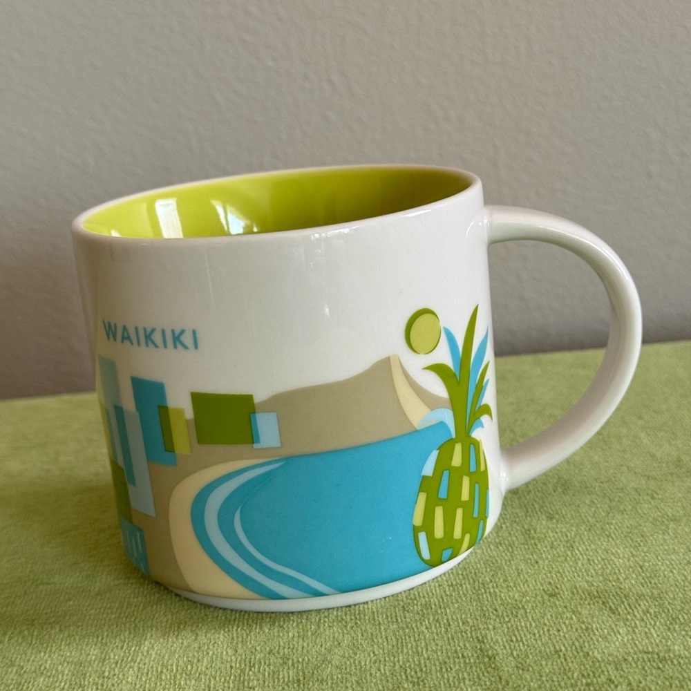 Starbucks Waikiki You Are Here mug
